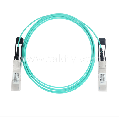 100G QSFP28 Ενεργό Οπτικό Καλώδιο (AOC) – 4×25G, Έως 104Gbps, 3-70m, VCSEL Array, Χαμηλή Κατανάλωση <3.5W, QSFP28 σε QSFP28