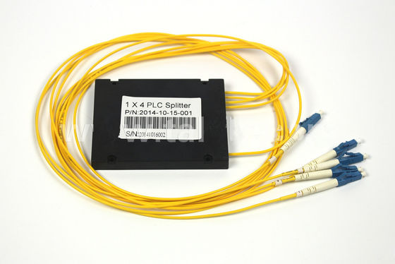 2.0mm LSZH ABS 1 X 4 LC UPC SM οπτικών ινών PLC καλώδιο ινών θραυστών G657A1