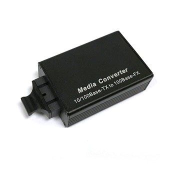 Μίνι μέγεθος 10/100M Singlemode μετατροπέας μέσων οπτικών ινών Simpex σε Ethernet