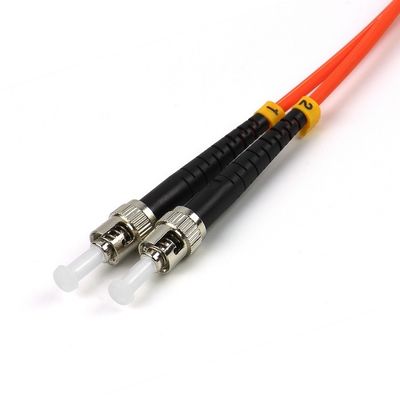 Κλιματισμός λειτουργίας Fiber Optic Patchcord με χαμηλή απώλεια εισαγωγής ≤0.3dB LSZH υλικό σακάκι και προσαρμοσμένο μήκος