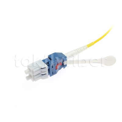 Πολικότητα περιστρεφόμενη 2.0mm LC PC Uniboot Duplex Fiber Optic Patch Cord με G657A1 Fiber για Δίκτυο
