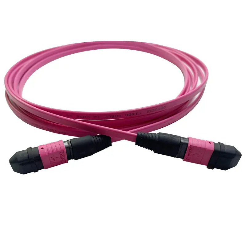 MPO MTP Ζυρκόνια Κερματικός Συνδετήρας 3.0mm Διαμέτρου καλωδίου -40.C έως 85.C PVC/LSZH Jacket 20m μήκος