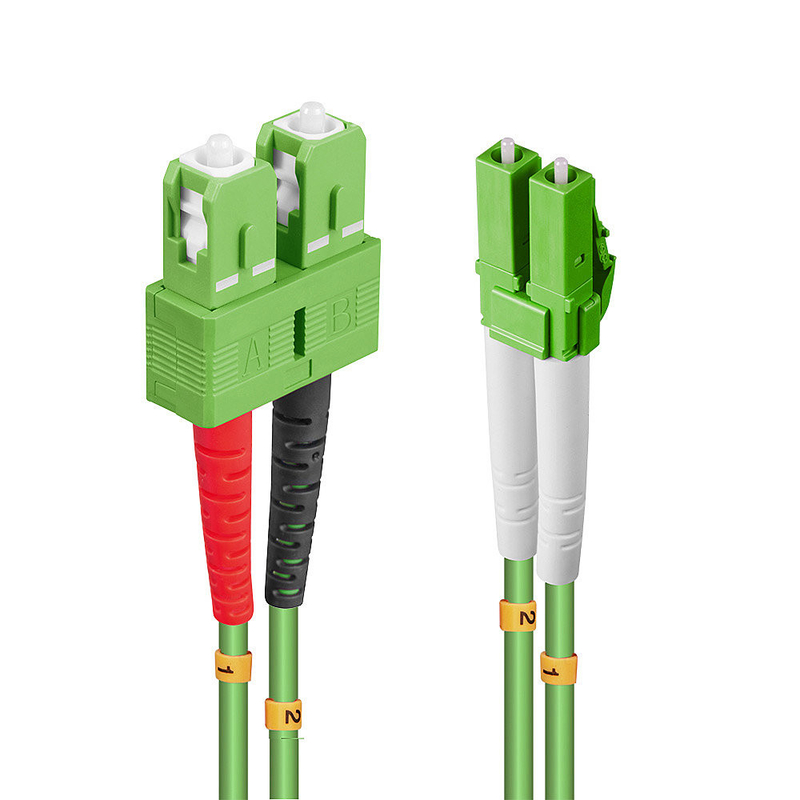 Προσαρμοσμένο μήκος Multimode Fiber Optic Patchcord Telecom Grade PVC/LSZH Jacket UPC/APC Polishing.