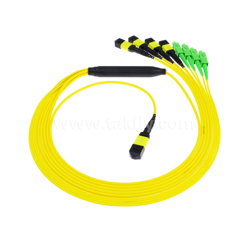 MPO/MTP Patchcord Cable Fanout Splitter SC/LC/FC/ST/MPO Οπτική ίνα για κέντρο δεδομένων AI FTTx Telecom