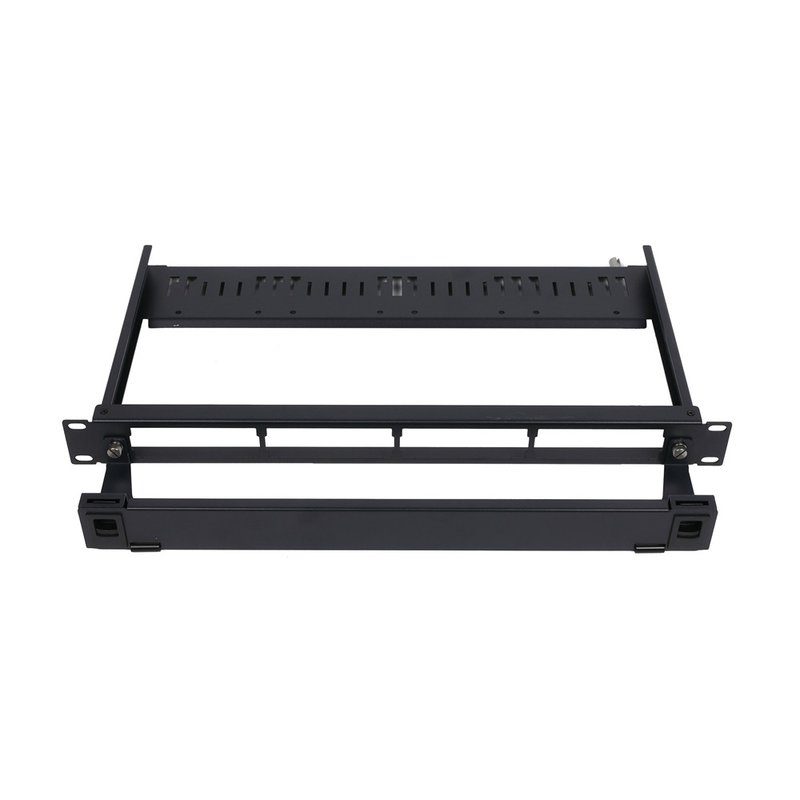 Πίνακα προσαρμογής κασέτας MPO-LC 1U Rack Mount με αριθμό ινών 96F Μέγεθος 430*338.5*43.6mm