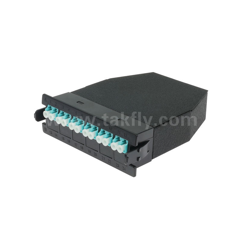 MPO Cassette Module MPO/MTP-LC 12C/24C Οπτική ίνα για κέντρο δεδομένων FTTX