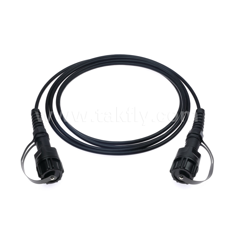SM/MM MPO Patch Cord MTP Trunk Cable ODVA-MPO/MTP Αδιάβροχο πηγάδι για κέντρο δεδομένων FTTX
