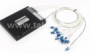 16 CH CWDM Mux Demux ABS Box 2.0mm 3.0mm LC APC συνδετήρας