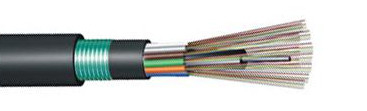 Εξωτερικό καλώδιο GYFTY53 2-144F οπτικό διπλό κάλυμμα με υλικό κάλυψης MDPE/HDPE