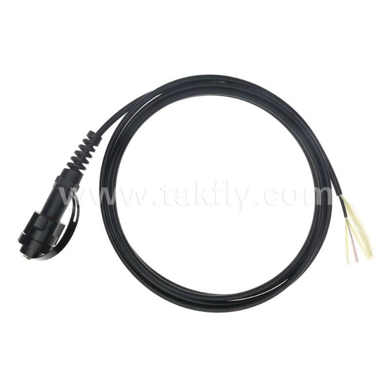 MPO/MTP Pigtail Patch Cord Waterproof Trunk Cable ODVA-MPO/MTP SM/MM για κέντρο δεδομένων FTTX