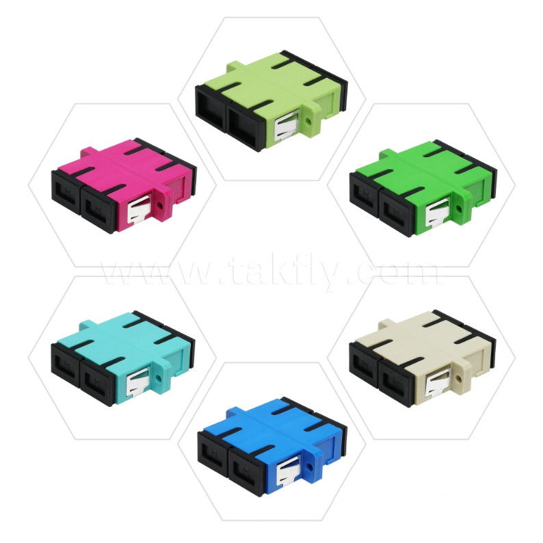 Ζεύκτης καλωδίου προσαρμογέα SC APC/UPC Simplex/Duplex οπτικών ινών για Κέντρο δεδομένων FTTH Multicore