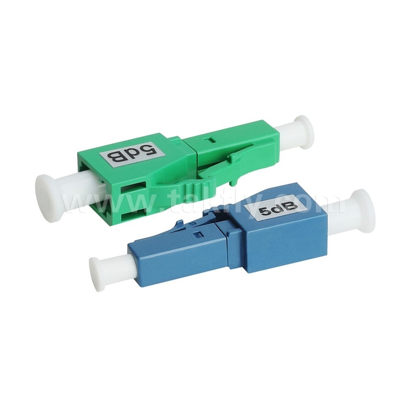 OEM οπτική ίνα Attenuator σταθερή LC SM/MM UPC/APC αρσενικό/γυναίκα για το κέντρο δεδομένων FTTX