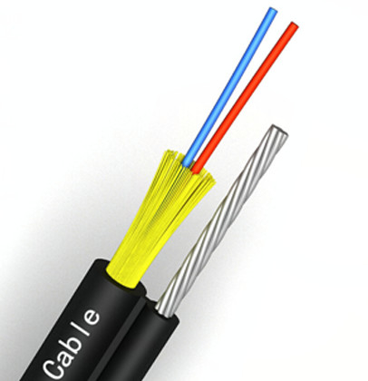 12 πυρήνες FTTH-2C οπτικό καλώδιο με στενό μανίκι εύκολο αποσπάσιμο για ομαλή εγκατάσταση