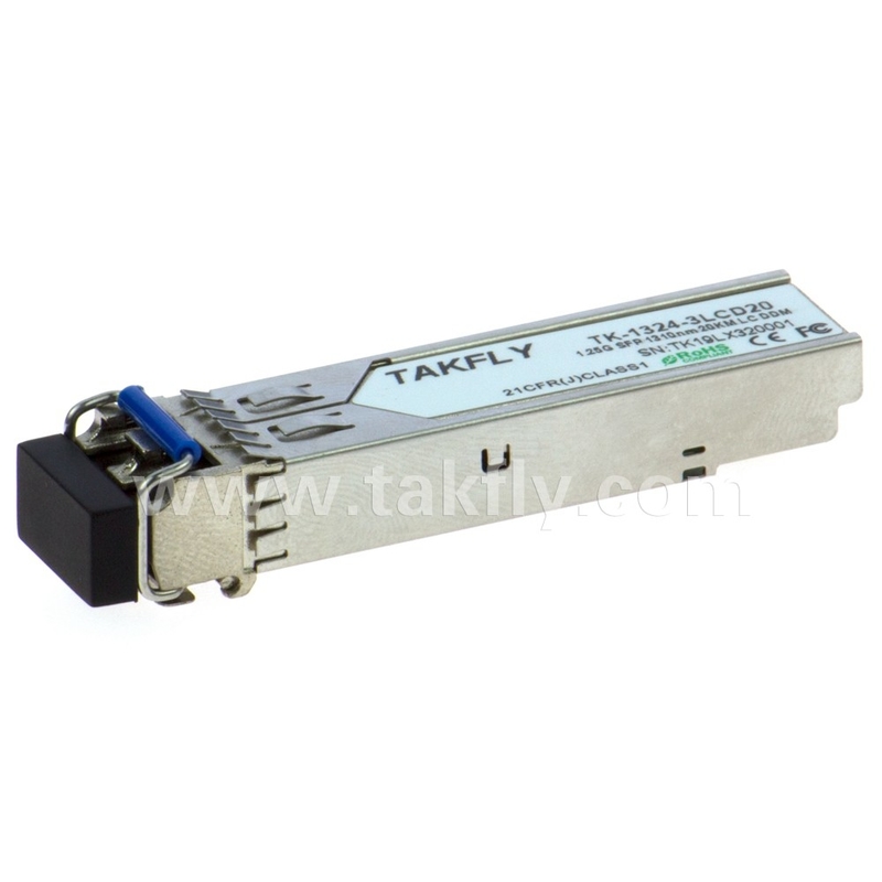 1.25G SFP 1310nm 20KM SMF DDM LC CISCO JUNIPER HUAWEI συμβατό SFP Οπτικό Μεταβιβαστή