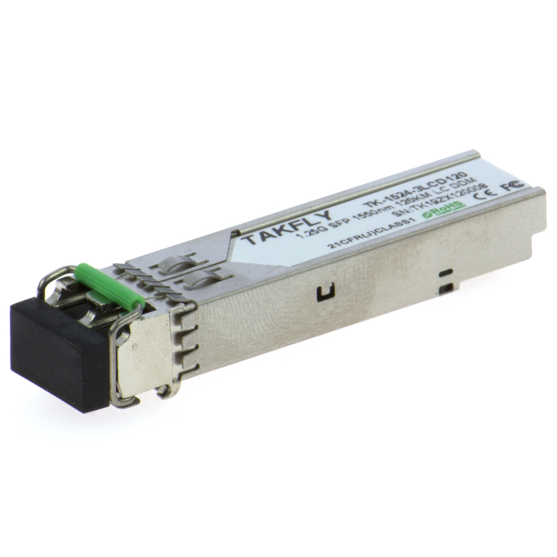 1.25G SFP 1550nm 120KM SMF DDM LC CISCO JUNIPER HUAWEI συμβατό SFP Οπτικό Μεταβιβαστή ΜΟΔΥΛΟ για επικοινωνία μεγάλων αποστάσεων