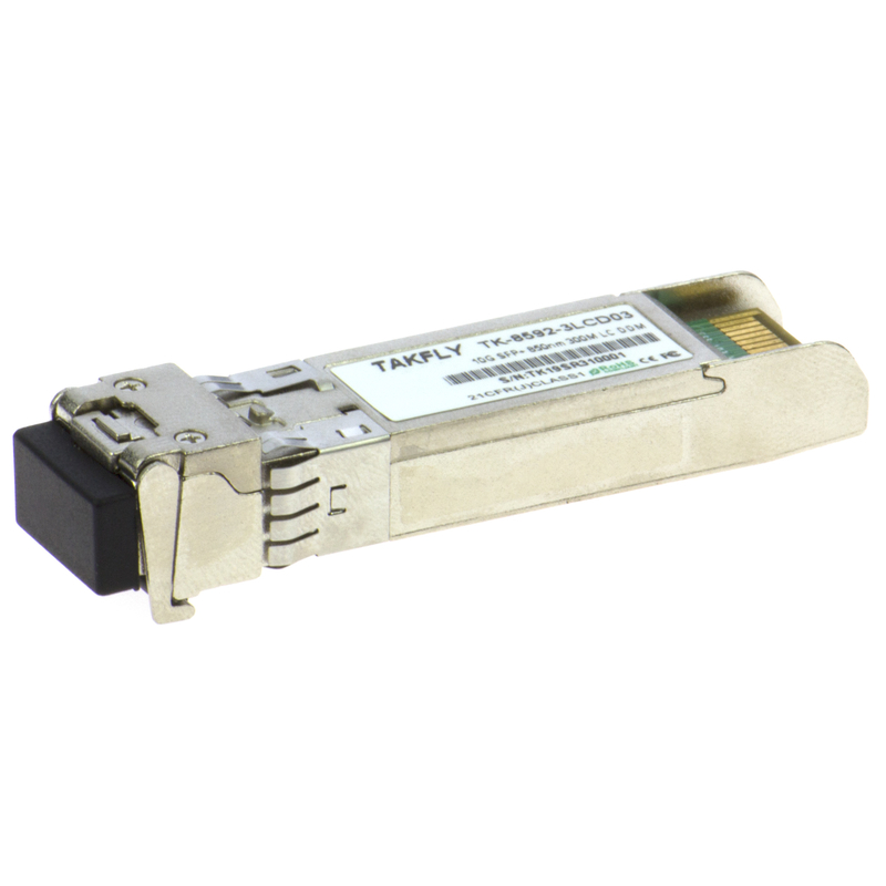 10GBASE-SR 10G SFP+ Οπτικός Πιστολήπτης 850nm 300m DDM Duplex LC/UPC MMF Cisco Juniper Huawei συμβατό