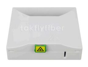 Κουτί τερματισμού FTTH οπτικών ινών με είσοδο καλωδίου 1 θύρας για καλώδιο επικάλυψης