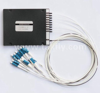 8 CH Χαμηλή απώλεια εισαγωγήςCWDM Mux Demux ABS Box 2.0mm 3.0mm Συνδέτης