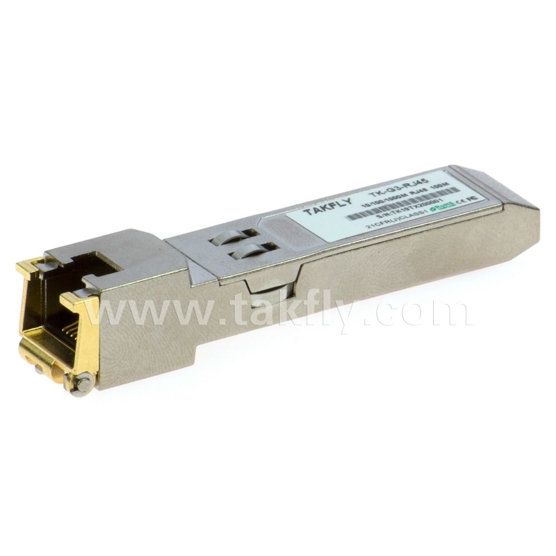 10/100BASE-T Copper SFP Transceiver Υποστήριξη SFP-Based Switch100Base-FX θύρες με τύπο polishing APC