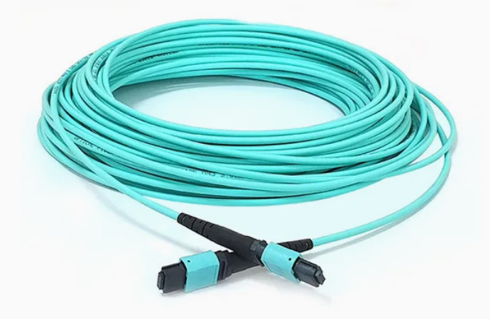 8/12/24core 2m-50m Υψηλής πυκνότητας PVC/LSZH UL Πιστοποίηση Γυναικεία/Αρσενική MPO-MPO Sm Om3 Om4 Om5 Τρακ Καλώδιο Patch Cord Fiber Optic Jumper