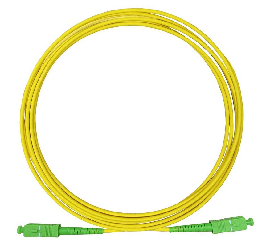 SC/APC-SC/APC Simplex Patch cord LSZH/PVC UPC και APC