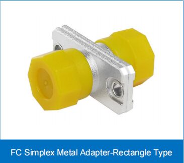 FC Simplex Metal Adapter-Rectangle Τύπος APC Πράσινο SM/MM Χαμηλό IL