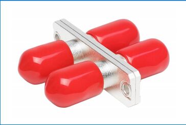 Μεταλλικός προσαρμογέας ST Duplex-Ορθογώνιος Τύπος SM/MM Low IL 0,2dB