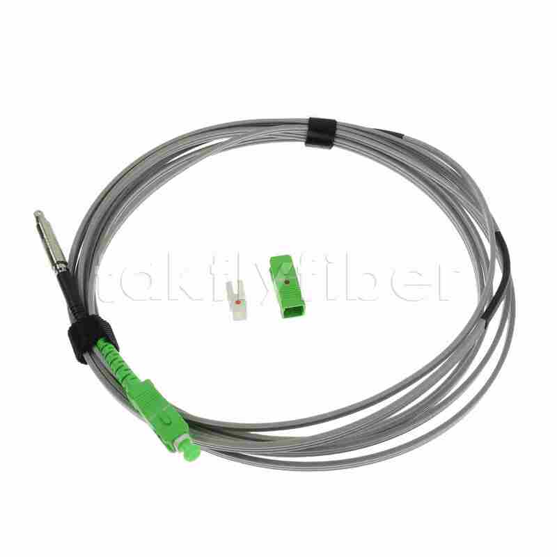 FTTH FTTX Pullable Bullet SC/APC Fiber Optic Patchcord with LSZH Jacket and G657A2 Fiber