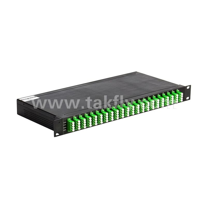 DWDM 100GHz AWG 40CH MUX+DEMUX Οπτική ίνα για κέντρα δεδομένων Τηλεπικοινωνίες 5G