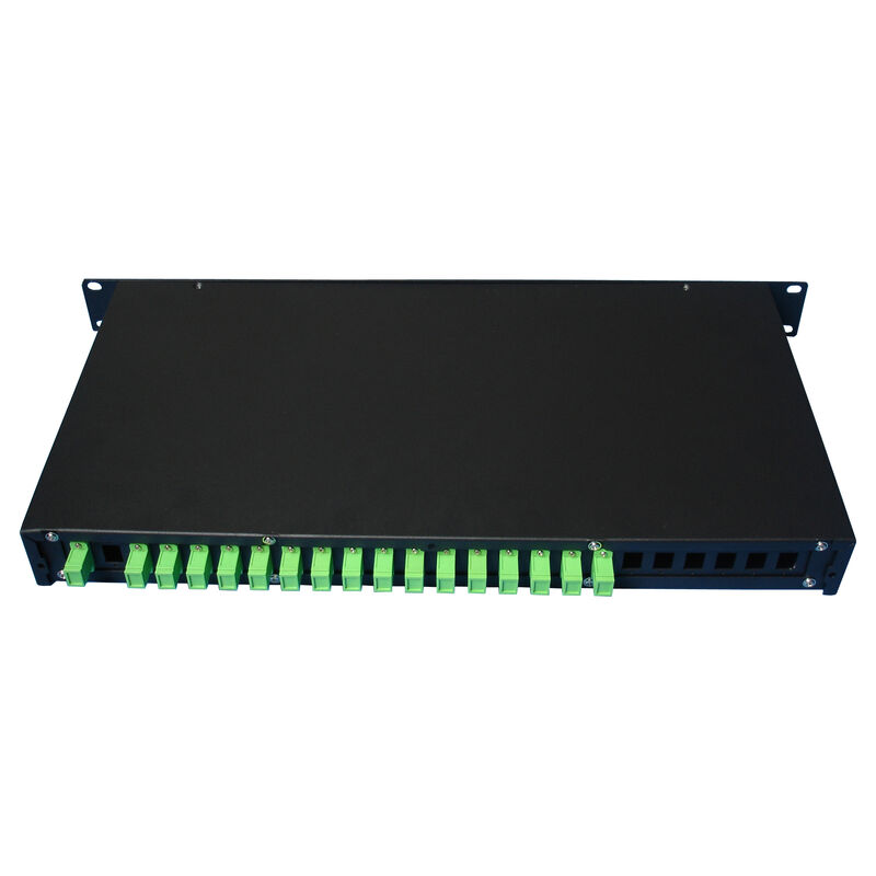 ΠΛΚ Μοιραστήρα Rack Mount Singlemode G657A SC APC/UPC Οπτική ίνα για κέντρο δεδομένων Τηλεπικοινωνίες FTTx