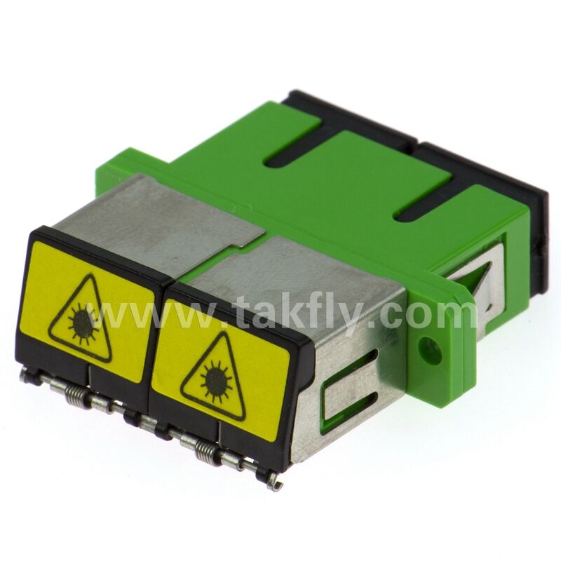 Διορθωτής οπτικών ινών SC Zirconia Sleeve με επιλογή Duplex και διαμόρφωση χωρίς πέλμα