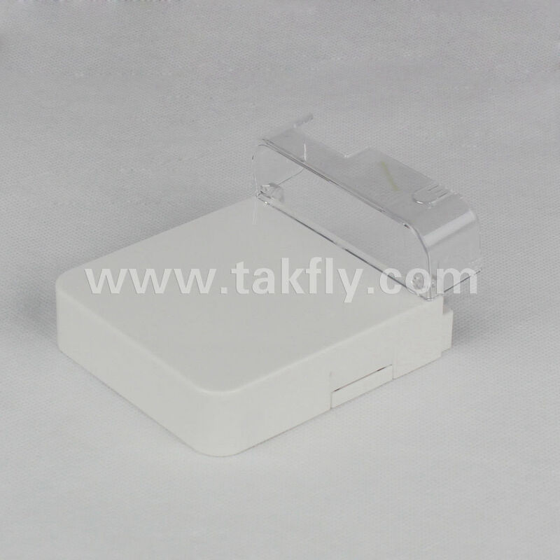 1 Port Fiber Optic Termination Box, SC LC Simplex Duplex Adapter, Surface Mount Wall Plate, No Splicing Fiber Box, Express Port Cable Management, OEM Custom Logo, FTTH FTTx Υποσύστημα Εργασιακής Περιοχής