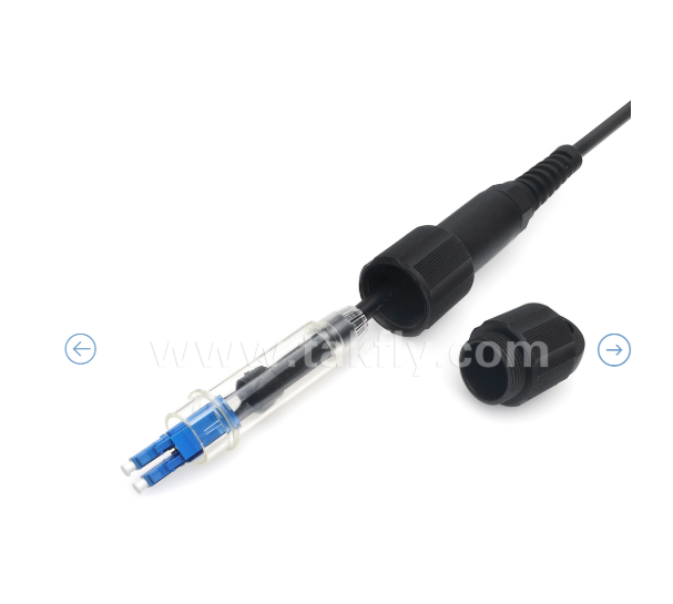 IP67 Αδιάβροχο LC-LC Duplex Patch Cord – Αξιολόγηση εξωτερικού χώρου, καλώδιο GYFJH, έτοιμο για δύσκολα περιβάλλοντα