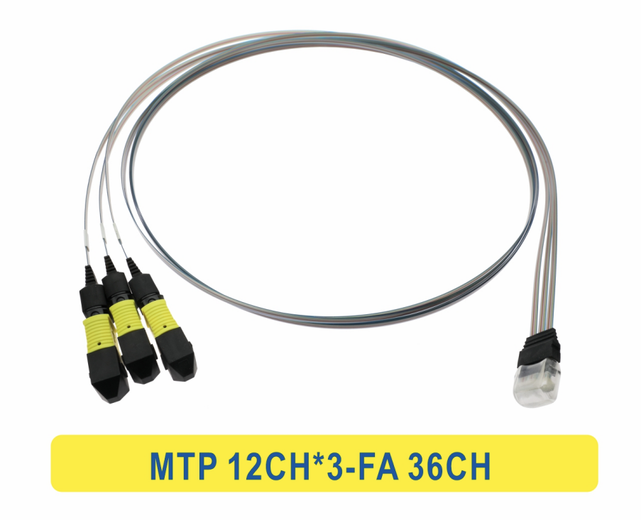 3*12F MTP έως 36CH FA Fiber Array Fiber Optic Patchcord Cable