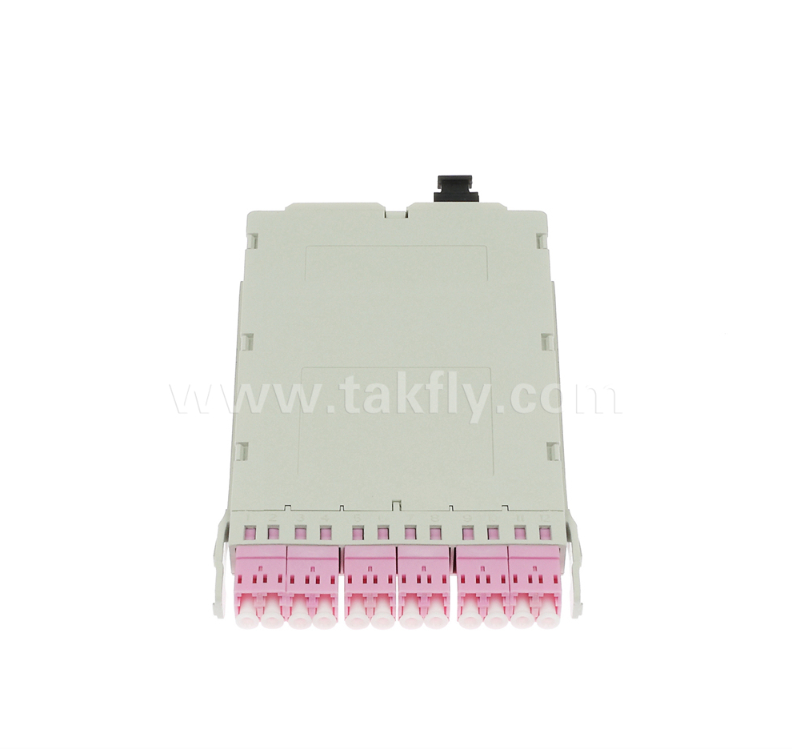 MPO/MTP σε LC Προεπιλεγμένη Κεσέτα Μονάδα ∙ 12-Core, LC Duplex μπροστινό πάνελ, MPO πίσω προσαρμογέα, Plug-and-Play για υψηλής πυκνότητας καλωδίωση κέντρου δεδομένων
