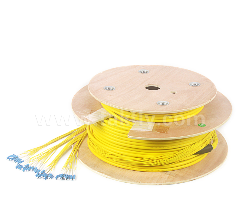 48-Core LC-LC Pre-terminated Breakout Patch Cord – High Density, Custom Breakout Configurations (Bare Fiber / 0,9mm / 2,0mm / 3,0mm), για Data Center & Indoor/Outdoor Applications