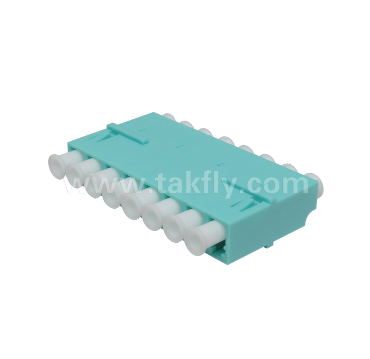 Προσαρμογέας LC 8 κατευθύνσεων – 8 σε 1 LC Duplex, Προσαρμογέας ινών υψηλής πυκνότητας, Χαμηλή απώλεια εισαγωγής, για Data Center & επιδιόρθωση υψηλής πυκνότητας FTTx