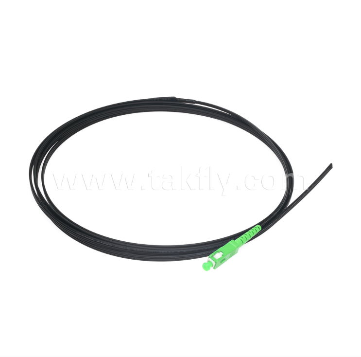 SC/APC FTTH Outdoor Flat Drop Pigtail ∙ Απλό, προσυνδεδεμένο, αντι-δονητικό σχεδιασμό για ταχεία ανάπτυξη πεδίου