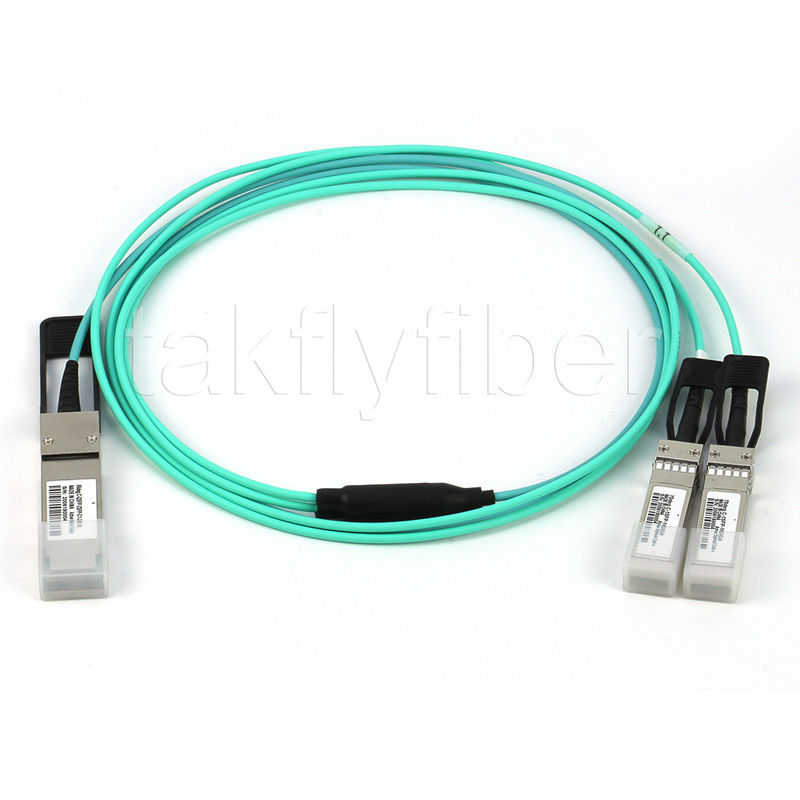 Καλώδιο AOC 40G QSFP+ σε 2*10G SFP+