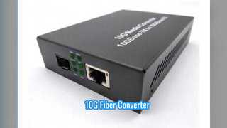 Αξιόπιστο δίκτυο 10G Fiber Converter Media Converter
