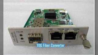 10G Fiber Media Converter Αξιόπιστη σύνδεση δικτύου