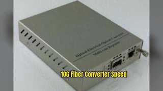 10G Fiber Converter Αξιόπιστη σύνδεση δικτύου