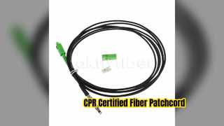 CPR Dca Optic Fiber Patchcord SM G657AB3 LSZH