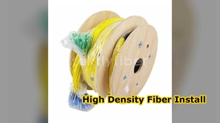 Καλώδιο διάσπασης οπτικών ινών 12-144 πυρήνων Fanout Patchcord