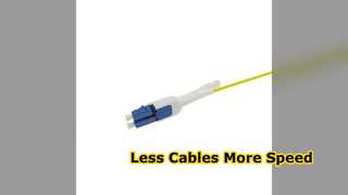 LC Uniboot Patchcord SM G657A2 για εφαρμογή κέντρου δεδομένων υψηλής πυκνότητας