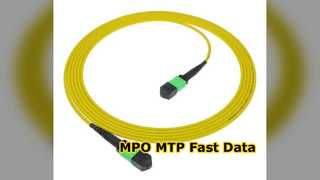 MPO MTP Patch Cord Κέντρο δεδομένων υψηλής ταχύτητας