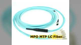 MPO MTP LC Breakout Fiber Patch Cord