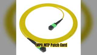 MPO MTP Patch Cord Κέντρο δεδομένων υψηλής ταχύτητας