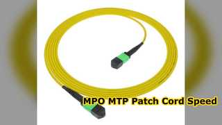 MPO MTP Patch Cord Κέντρο δεδομένων υψηλής ταχύτητας